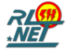 RLSH.NET Logo in green, with the SH stylized in red over a yellow circle
